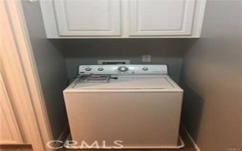 Interior laundry room on the bedroom level - Washer included