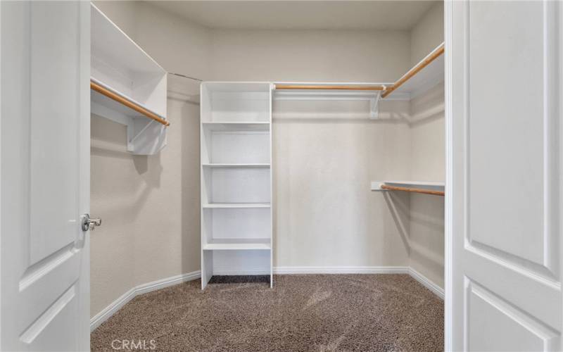 Master Walk-in Closet