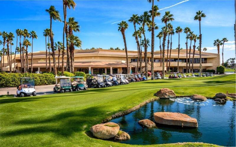 Clubhouse View from Golf Course