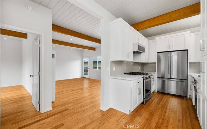 Kitchen view from Dining Area