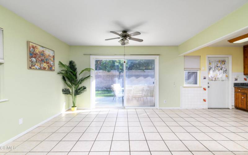 Dining area