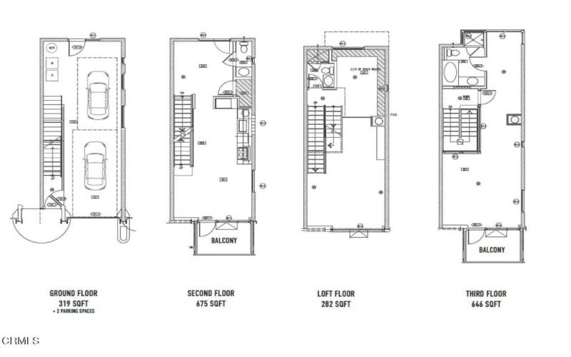 3450 Cahuenga 402 Floorplan