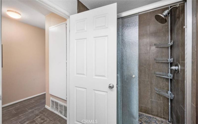 Guest bathroom - shower has been remodeled