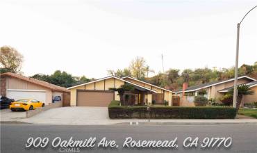 909 Oakmill Avenue, Rosemead, California 91770, 3 Bedrooms Bedrooms, ,2 BathroomsBathrooms,Residential,Buy,909 Oakmill Avenue,WS25007539