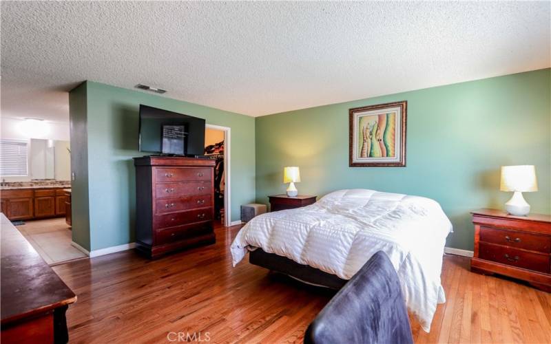 Master suite with bathroom