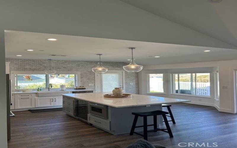 Remodeled Kitchen and nook area