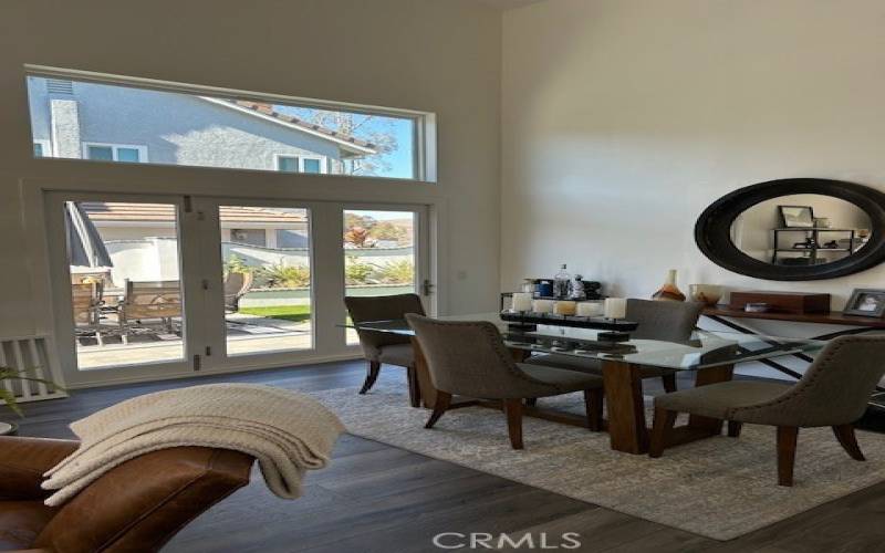 Dining Room with Bifold Doors to Patio & BBQ