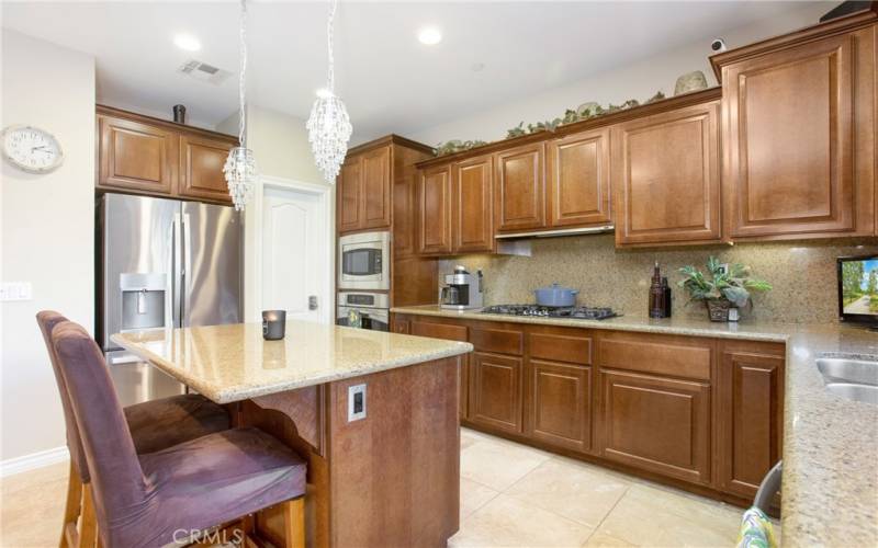 Kitchen Island with Pantry