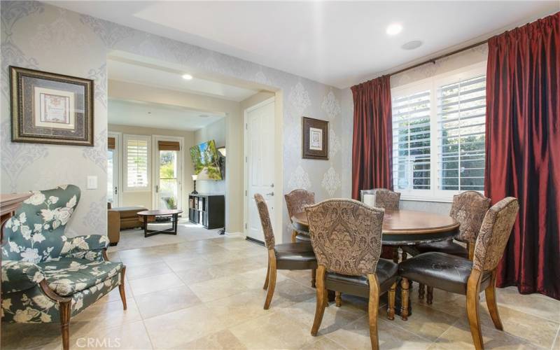 Dining Area and living Room