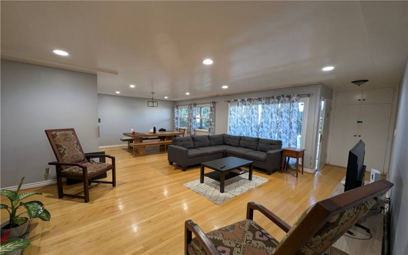 Living Room with Dining Area