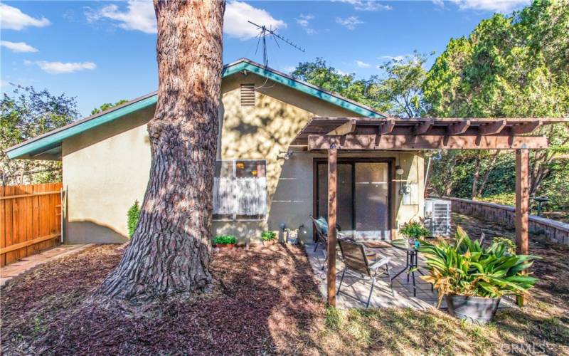 Covered patio/backyard