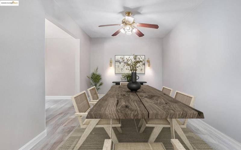 Virtual Staging- Dinning Room