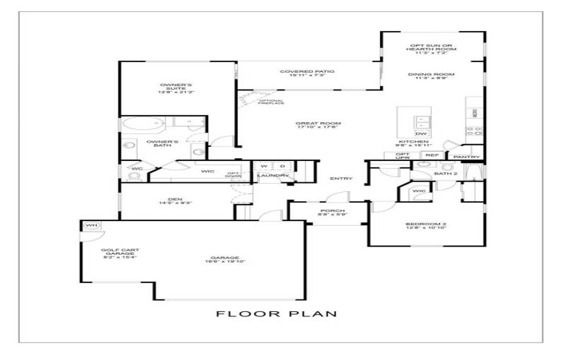 Floor Plan 39156 Camino Las Hoyes