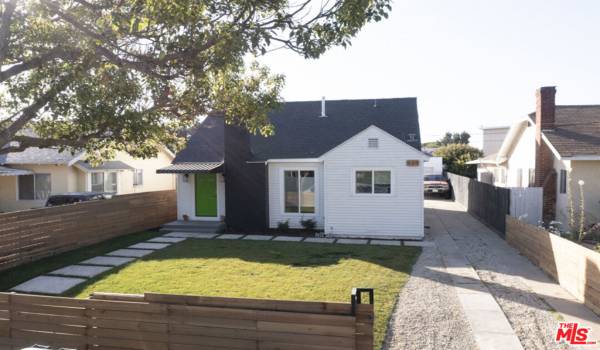 Fully fenced yard for pets