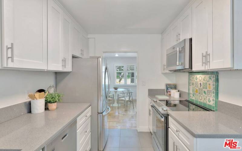 Remodeled kitchen