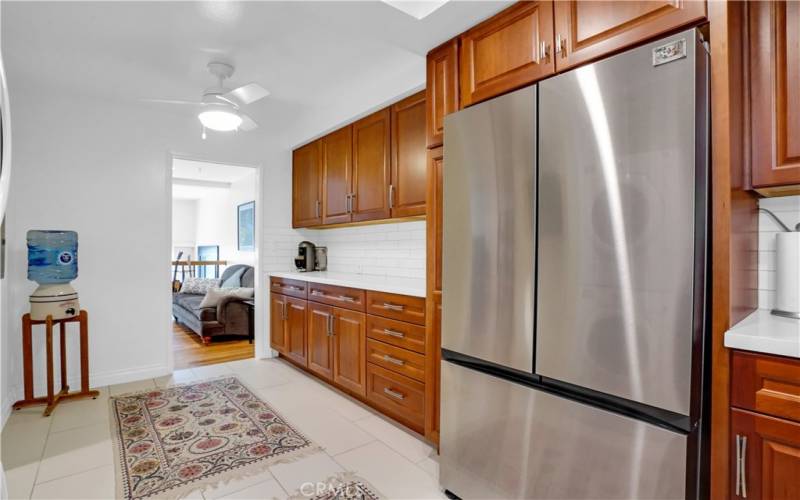 All stainless appliances included.