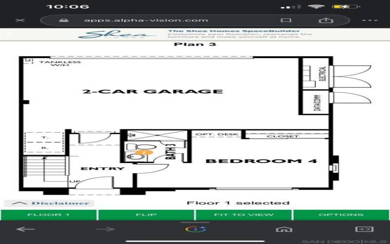 1st Floor Plan