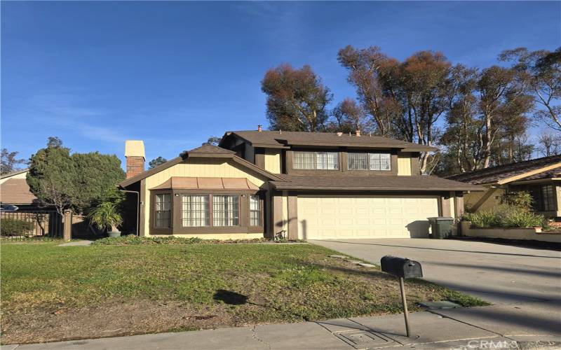 The Front of the Home as seen from the street

