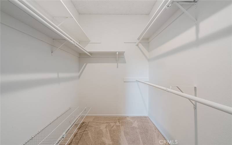 Primary Walk-In Closet