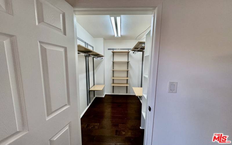 Walk-In Closet in BOTH Bedrooms