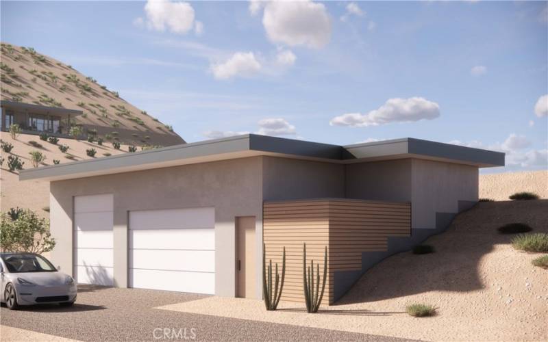 Approved Garage Rendering