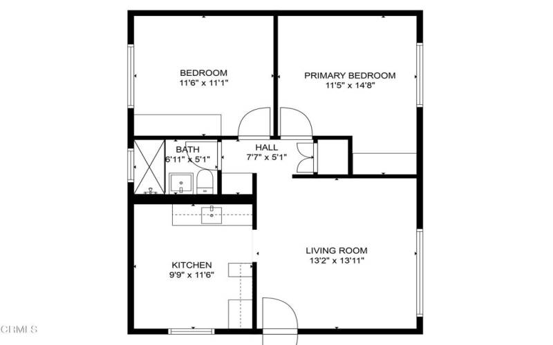 3514 #2 - Floor Plan - w out total sf