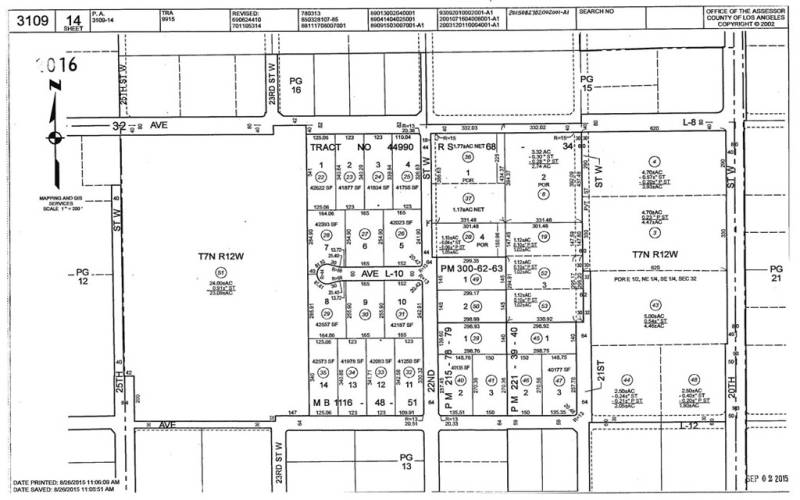 Plat Map (Lot 22)