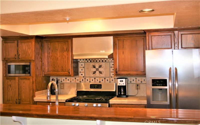 Fully equipped kitchen or walk to nearby restaurants.