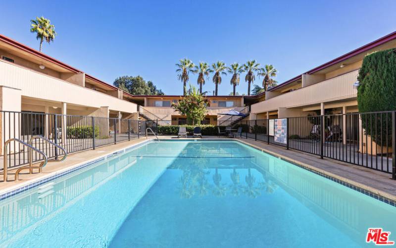 Pool in Center of Property