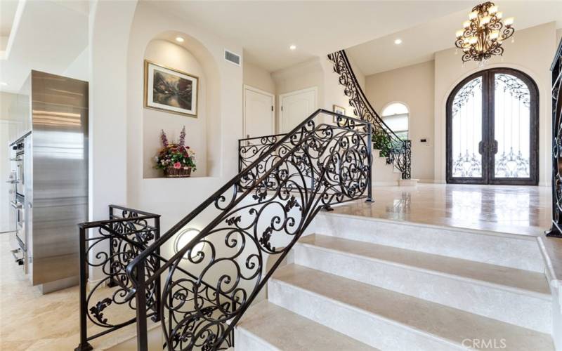 Stairs to Kitchen