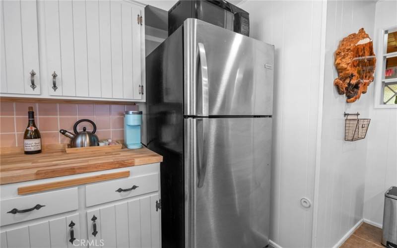 New Stainless Steel Fridge