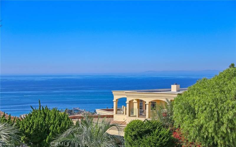 Master Bedroom Ocean & Catalina Island Views