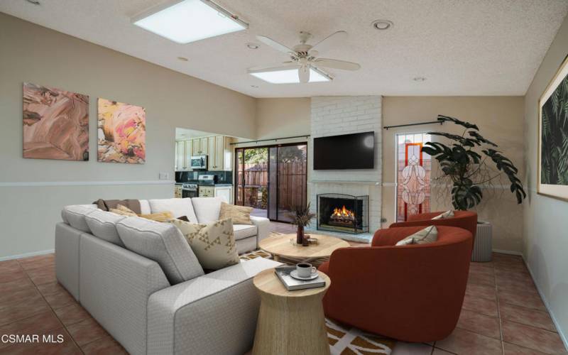 Spacious Family Room