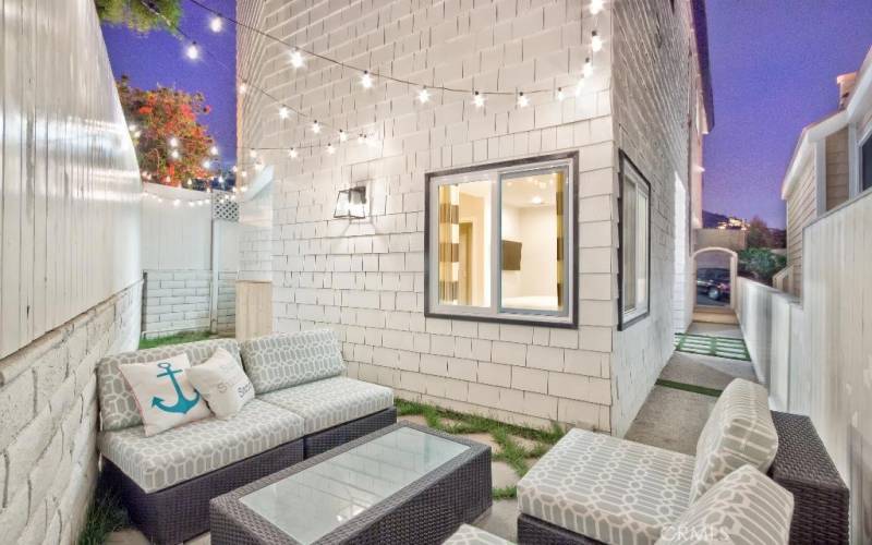 Enjoy twilight in cozy and private backyard of 31902 Circle Dr.