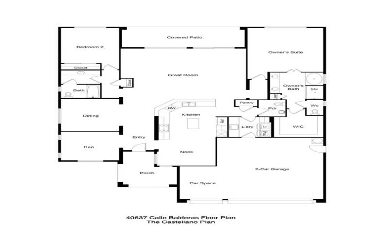 40637 Calle Balderas Plan