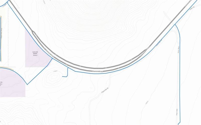 Taken from EMWD website Blue line is EMWD main water line. The orange next to the pink school on map is the sewer main