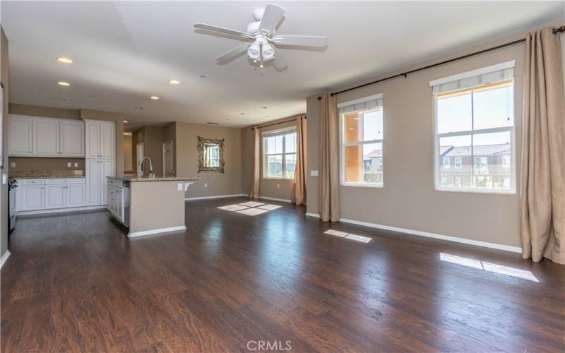 Expansive main living area.