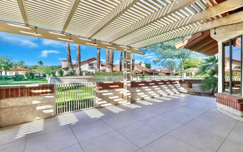 Patio off Living Rm