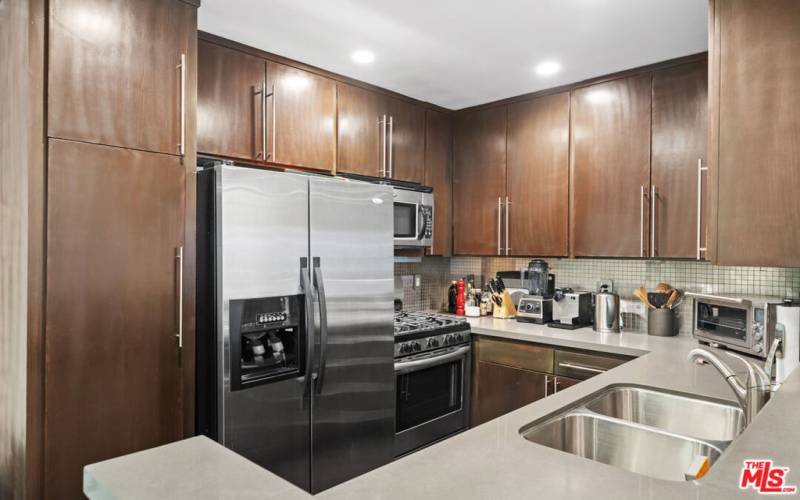 stainless steel appliances