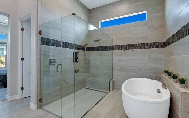 PRIMARY BATH TUB AND SHOWER MLS