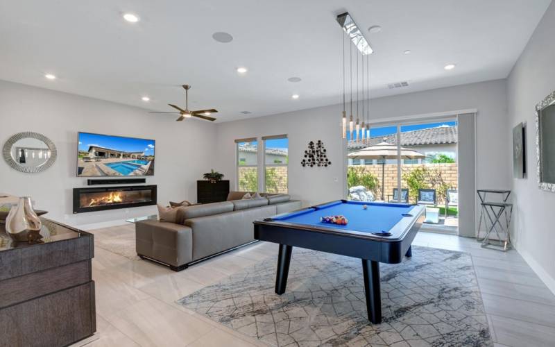 FAMILY ROOM WITH BILLIARDS MLS