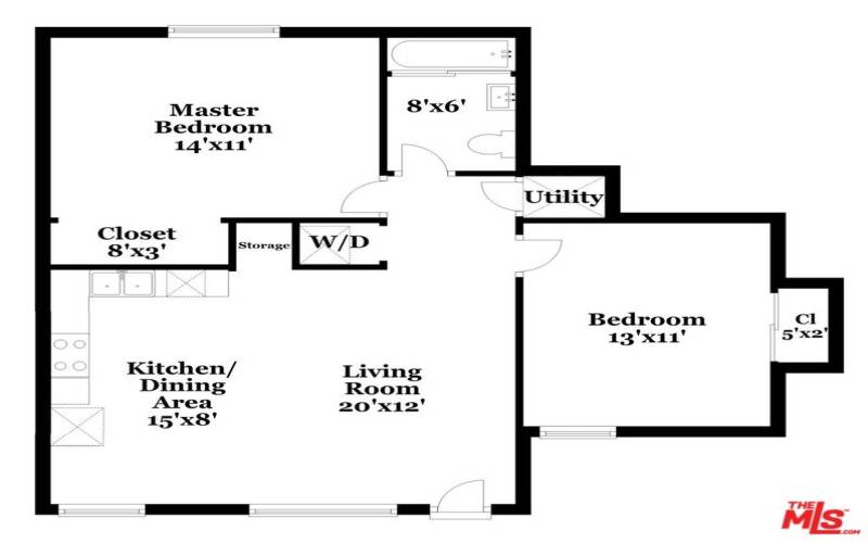 Unit # - 675 sq.ft.