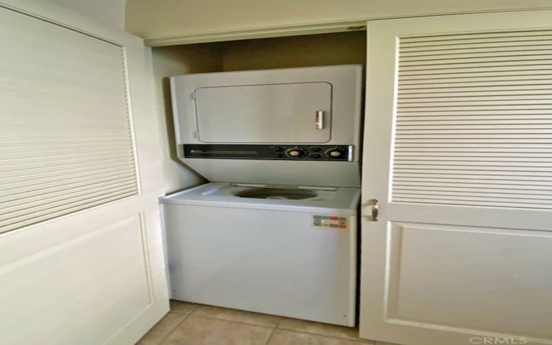 Stackable Washer and Dryer Included