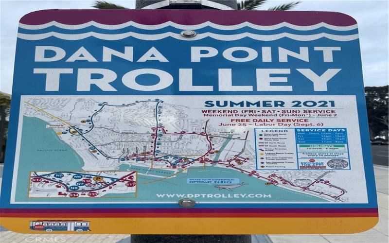 Direct access from South Cove to the Dana Point Trolley stops via locked pedestrian gates.
