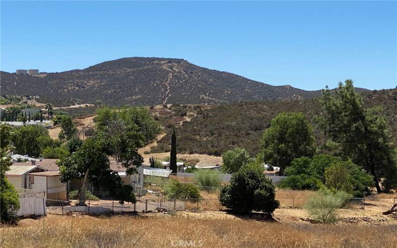 Chapparal, Hill top lot with a view of Lake Elsinore.