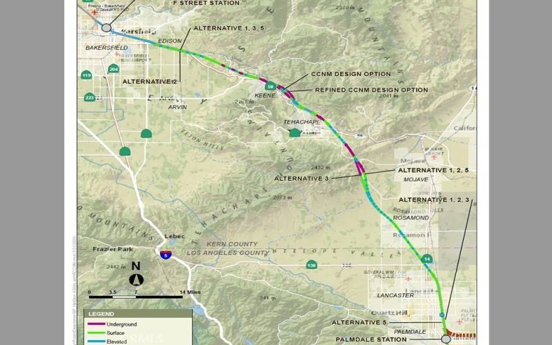 California High-Speed Rail: Bakersfield to Palmdale