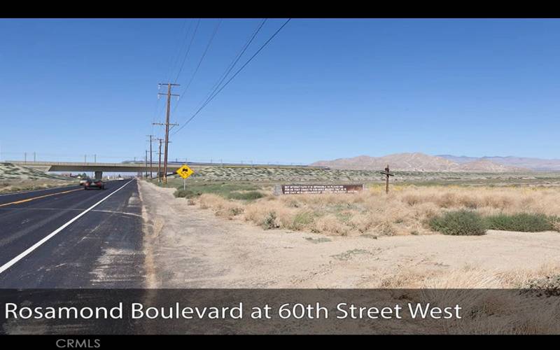 California High-Speed Rail: Bakersfield to Palmdale (Rosamond Blvd. and 60 St. East Proposed Station)