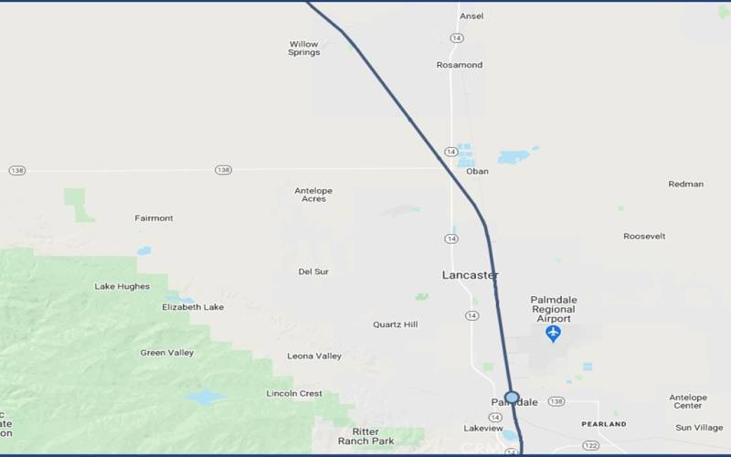 California High-Speed Rail: Bakersfield to Palmdale